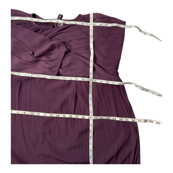 Chicos Women’s Purple Paris Poet long sleeve Blouse Size 3 US/16/18 - Picture 11 of 14